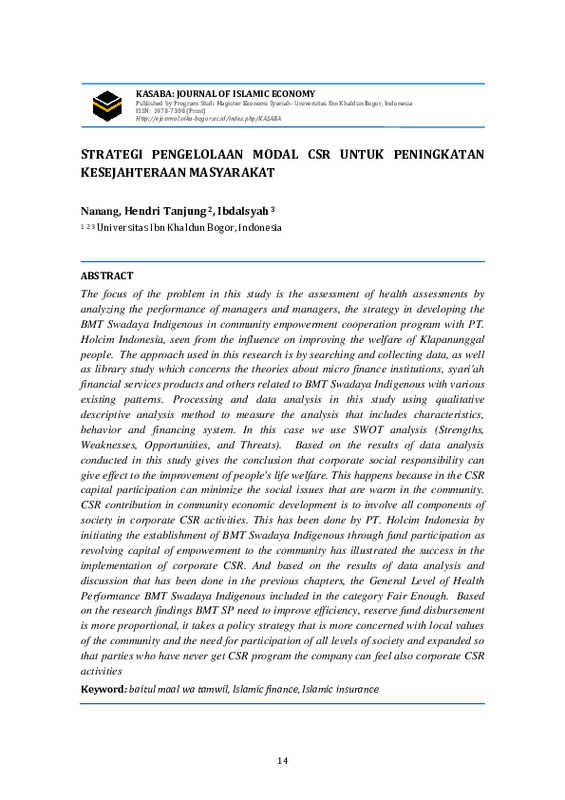 Strategi Pengelolaan Modal Csr Untuk Peningkatan Kesejahteraan Masyarakat.pdf Strategi Pengelolaan Modal Csr Untuk Peningkatan Kesejahteraan Masyarakat.pdf