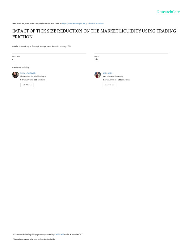 Impact of tick size reduction on the market liquidity using trading friction.pdf