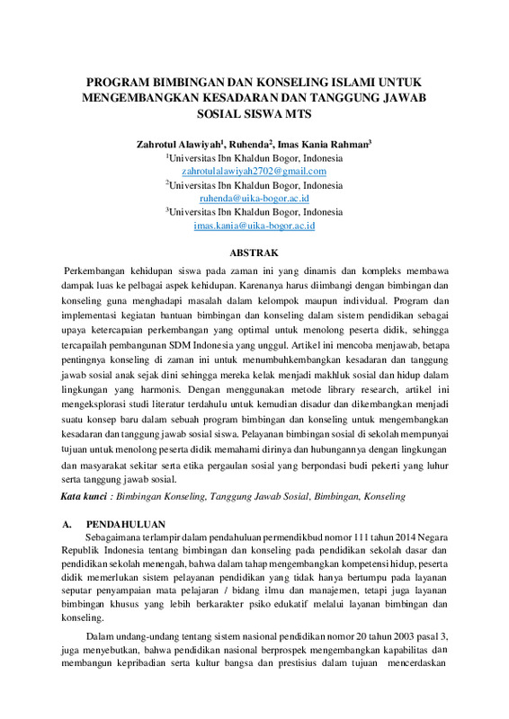 31 PROGRAM BIMBINGAN DAN KONSELING ISLAMI UNTUK MENGEMBANGKAN KESADARAN DAN TANGGUNG JAWAB SOSIAL SISWA MTS.pdf 31 PROGRAM BIMBINGAN DAN KONSELING ISLAMI UNTUK MENGEMBANGKAN KESADARAN DAN TANGGUNG JAWAB SOSIAL SISWA MTS.pdf