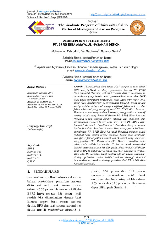 PERUMUSAN STRATEGI BISNIS.pdf PERUMUSAN STRATEGI BISNIS.pdf