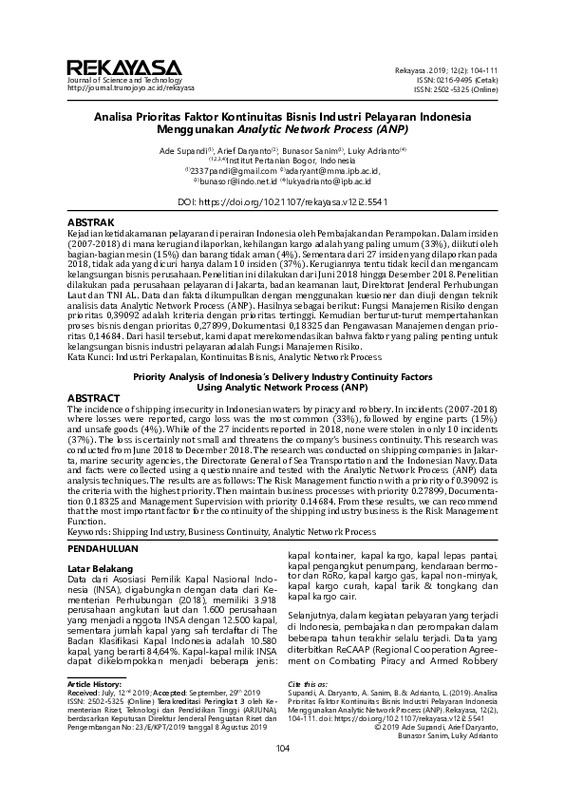Analisa Prioritas Faktor Kontinuitas Bisnis Industri Pelayaran Indonesia.pdf