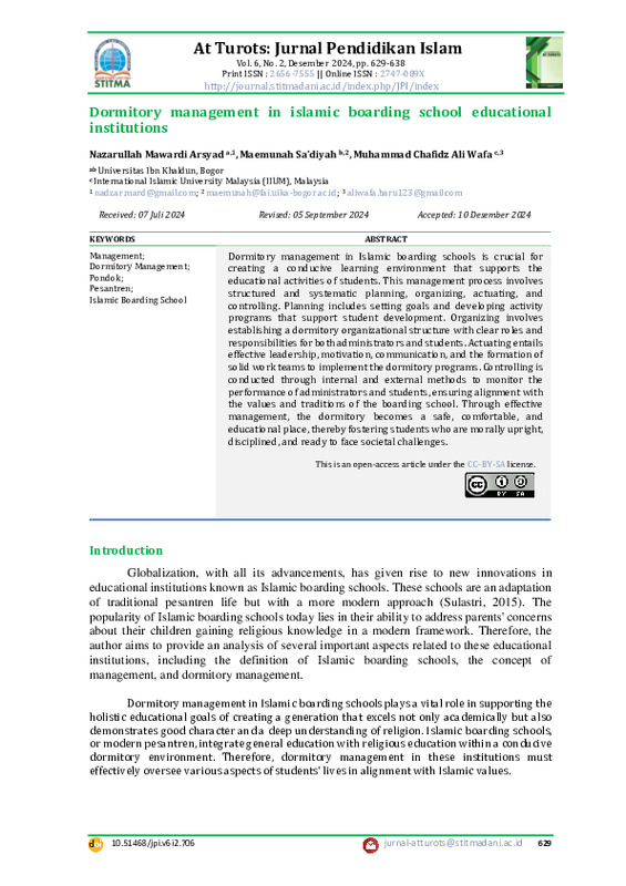 Dormitory management in islamic boarding school educational institutions.pdf