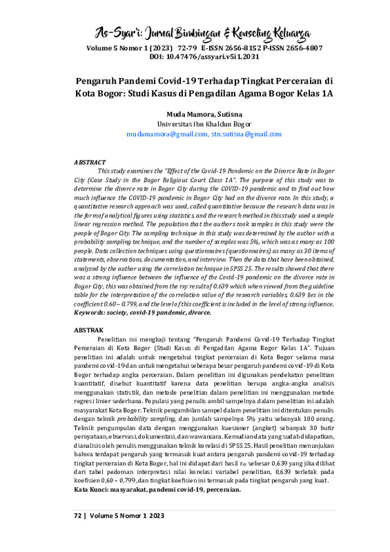 Pengaruh Pandemi Covid-19 terhadap Tingkat Perceraian di Kota Bogor.pdf