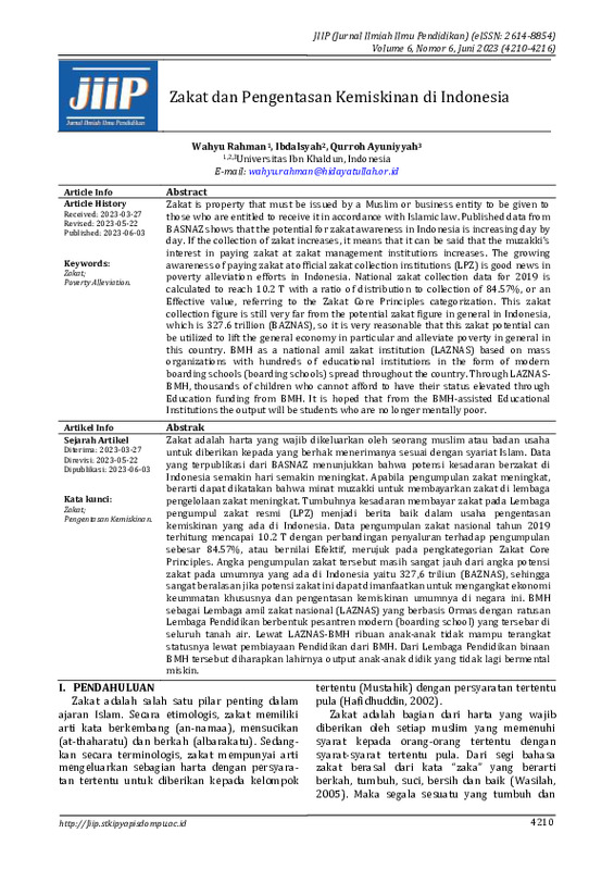 Zakat dan Pengentasan Kemiskinan di Indonesia.pdf