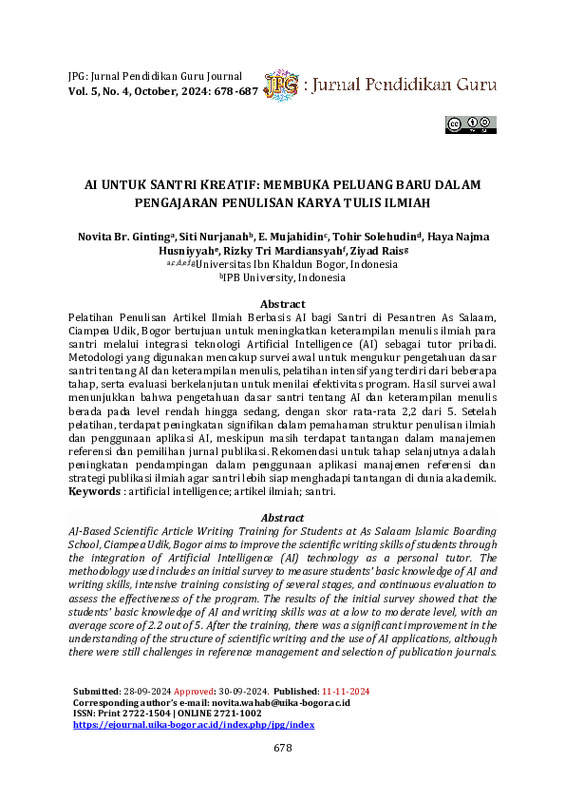 AI UNTUK SANTRI KREATIF MEMBUKA PELUANG BARU DALAM PENGAJARAN PENULISAN KARYA TULIS ILMIAH.pdf