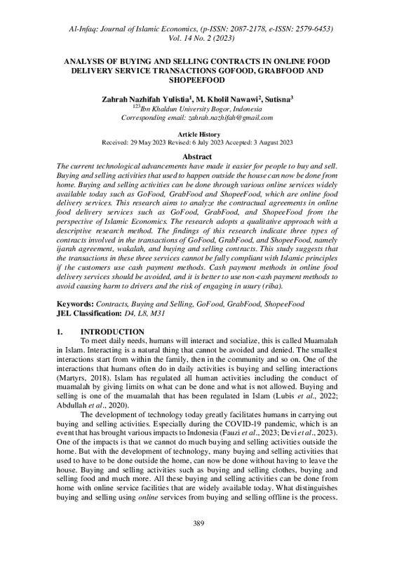 ANALYSIS OF BUYING AND SELLING CONTRACTS IN ONLINE FOOD DELIVERY SERVICE TRANSACTIONS GOFOOD, GRABFOOD AND SHOPEEFOOD.pdf
