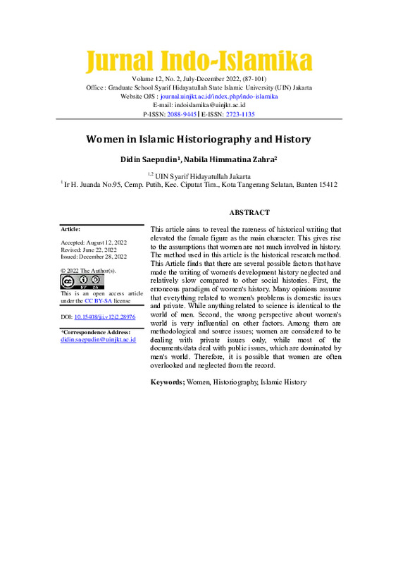 Women in Islamic Historiography and History.pdf