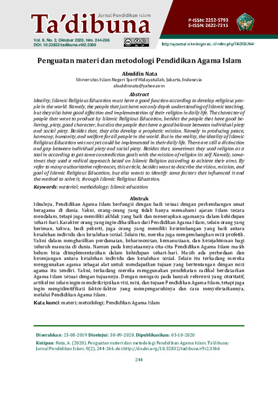 Penguatan Materi Dan Metodologi Pendidikan Agama Islam.pdf