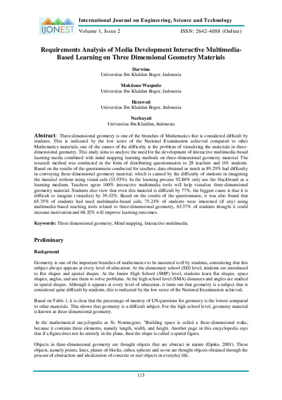 Requirements Analysis of Media Development Interactive Multimedia-Based Learning on Three Dimensional Geometry Materials.pdf