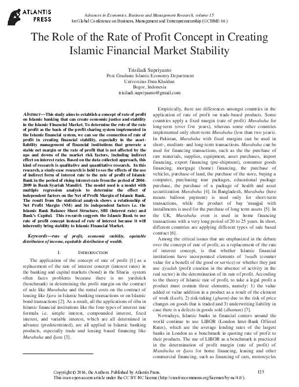The Role of the Rate of Profit Concept in Creating Islamic Financial Market Stability.pdf