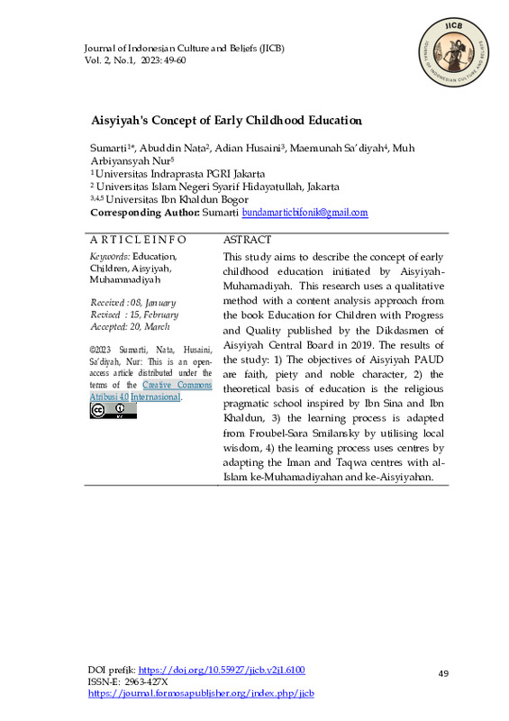 Aisyiyah's Concept of Early Childhood Education.pdf