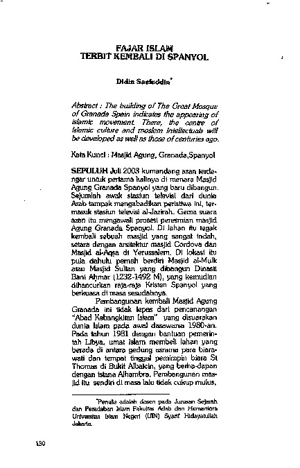 Fajar Islam Terbit Kembali di Spanyol.pdf