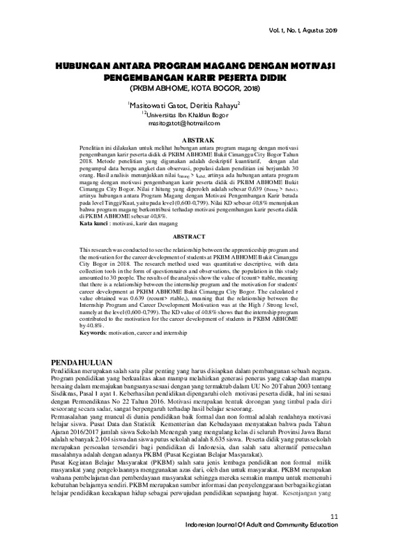 Hubungan antara Program Magang dengan Motivasi Pengembangan Karir Peserta Didik.pdf
