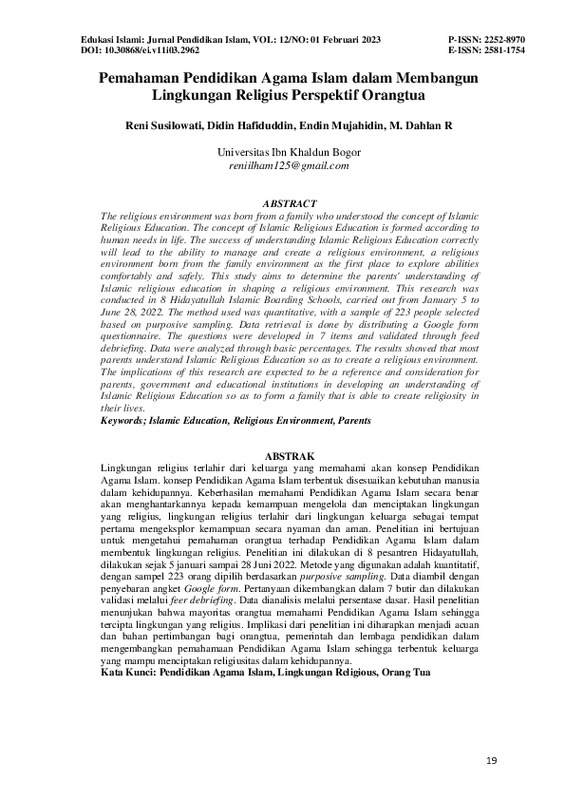Pemahaman Pendidikan Agama Islam dalam Membangun Lingkungan Religius Perspektif Orangtua.pdf