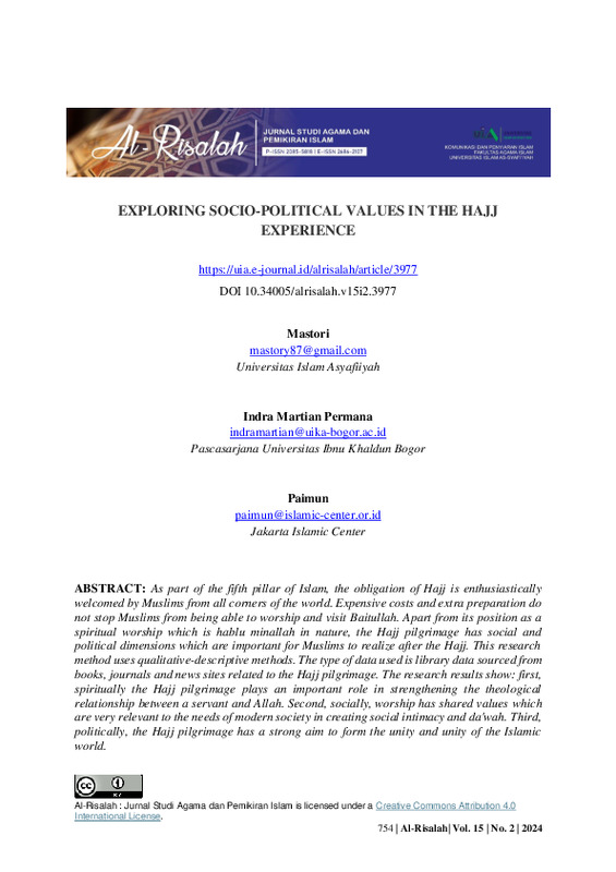 EXPLORING SOCIO-POLITICAL VALUES IN THE HAJJ EXPERIENCE.pdf