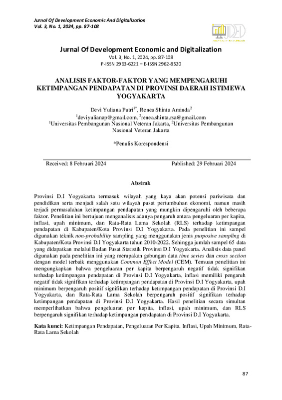 ANALISIS FAKTOR-FAKTOR YANG MEMPENGARUHI KETIMPANGAN PENDAPATAN DI PROVINSI DAERAH ISTIMEWA YOGYAKARTA.pdf