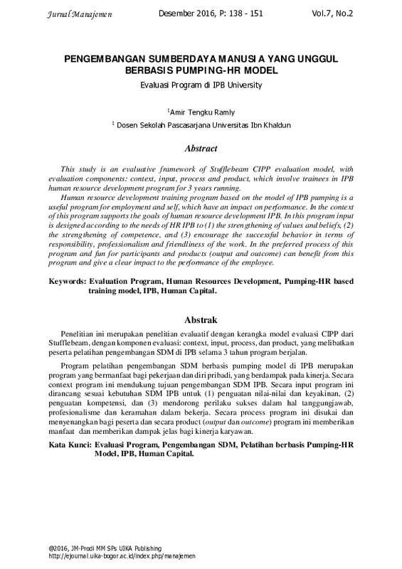 Pengembangan Sumber Daya Manusia yang Unggul Berbasis Pumping-HR Model.pdf