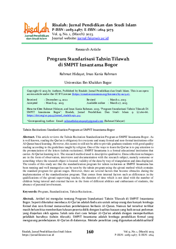 Program Standarisasi Tahsin Tilawah di SMPIT Insantama Bogor.pdf Program Standarisasi Tahsin Tilawah di SMPIT Insantama Bogor.pdf