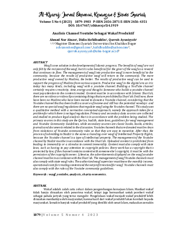 Analisis Channel Youtube Sebagai Wakaf Produktif.pdf