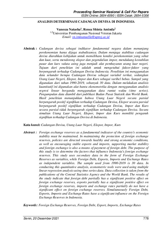Analisis Determinasi Cadangan Devisa di Indonesia.pdf