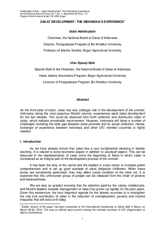 Zakat Development The Indonesia’s Experience.pdf