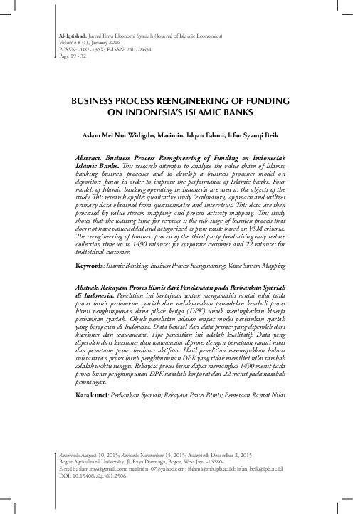 Business Process Reengineering of Funding on Indonesia's Islamic Banks.pdf