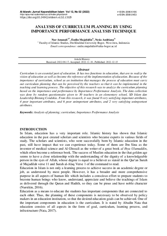 Analysis of Curriculum Planning by Using Importance Performance Analysis Technique.pdf