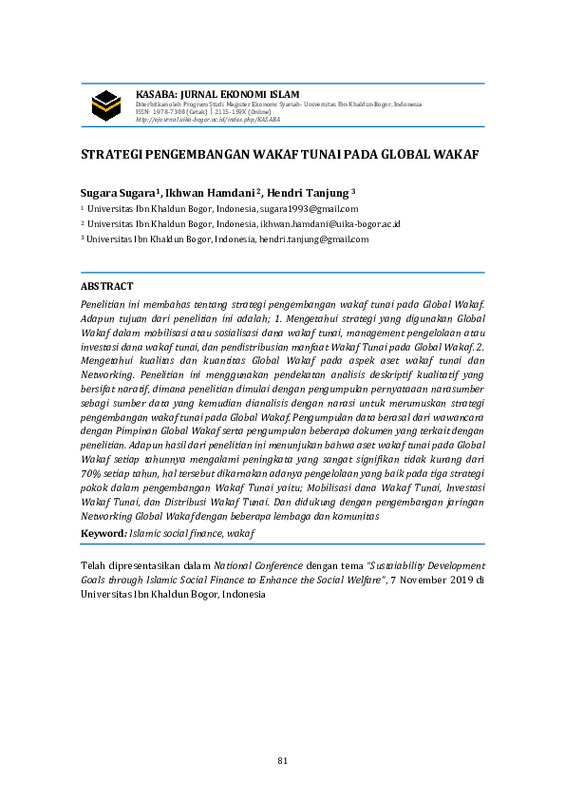 STRATEGI PENGEMBANGAN WAKAF TUNAI PADA GLOBAL WAKAF.pdf