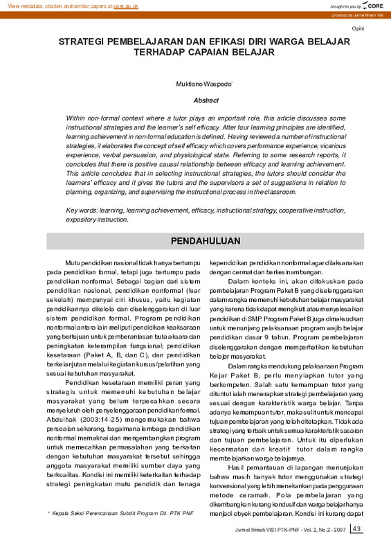 Strategi Pembelajaran dan Efikasi Diri Warga Belajar Terhadap Capaian Belajar.pdf