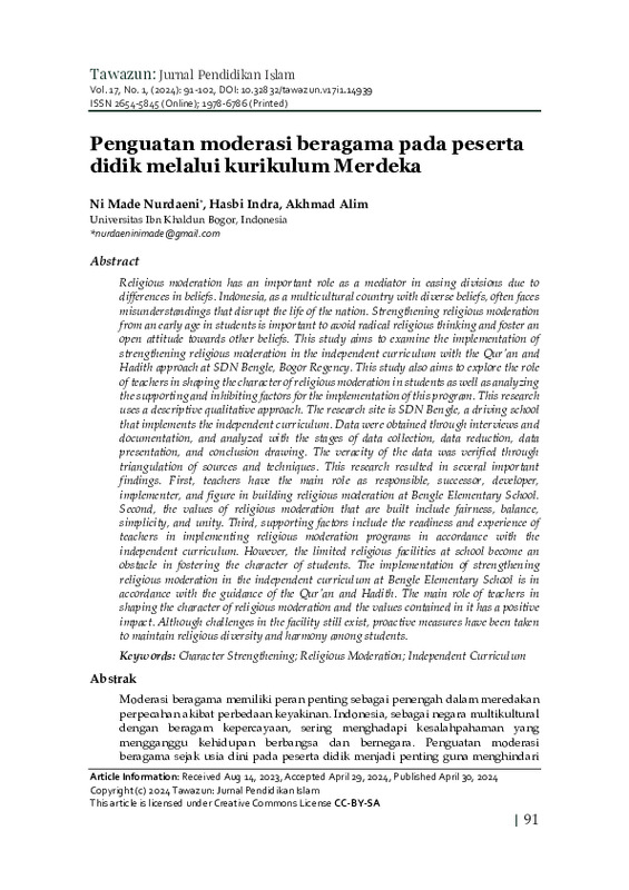 Penguatan moderasi beragama pada peserta didik melalui kurikulum Merdeka.pdf Penguatan moderasi beragama pada peserta didik melalui kurikulum Merdeka.pdf