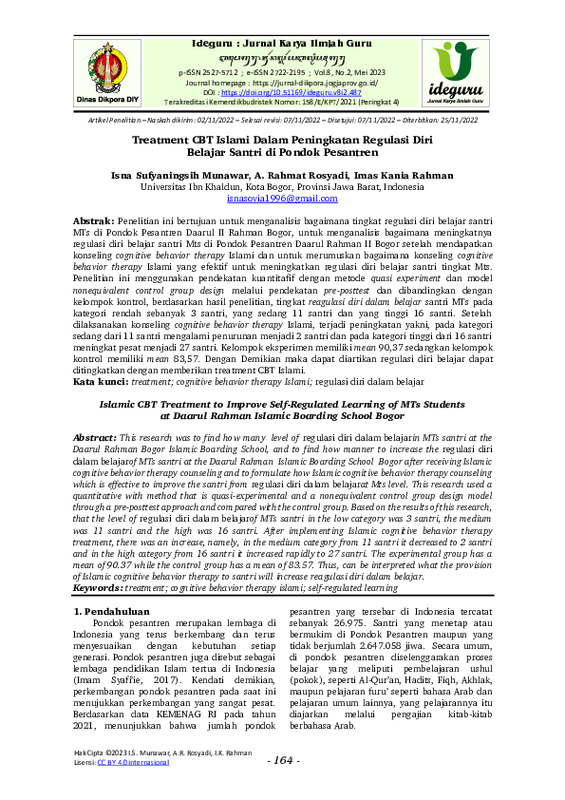 Treatment CBT Islami Dalam Peningkatan Regulasi Diri Belajar Santri di Pondok Pesantren.pdf