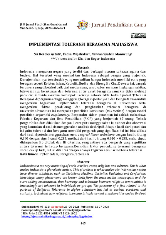 Implementasi Toleransi beragama Mahasiswa.pdf Implementasi Toleransi beragama Mahasiswa.pdf