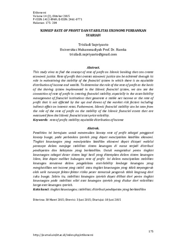 Konsep rate of profit dan stabilitas ekonomi perbankan syariah.pdf