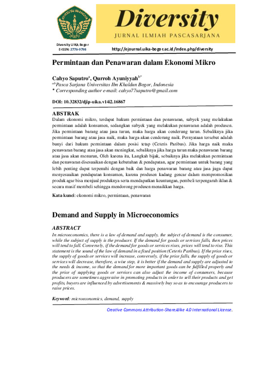 Permintaan dan Penawaran dalam Ekonomi Mikro.pdf