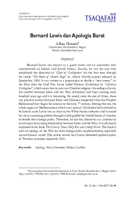 Bernard Lewis dan Apologia Barat.pdf