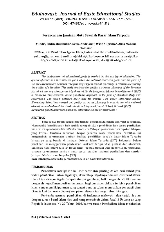 Perencanaan Jaminan Mutu Sekolah Dasar Islam Terpadu.pdf
