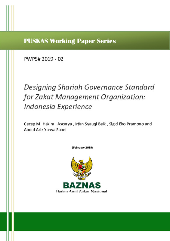 Designing shariah governance standard for zakat management organization Indonesia experience.pdf