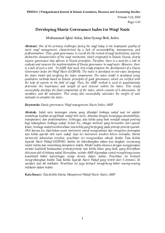 Developing Sharia Governance Index for Waqf Nazir.pdf