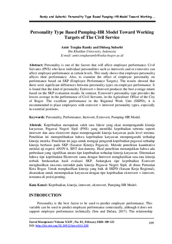 Personality type based pumping-hr model toward working targets of the civil service.pdf