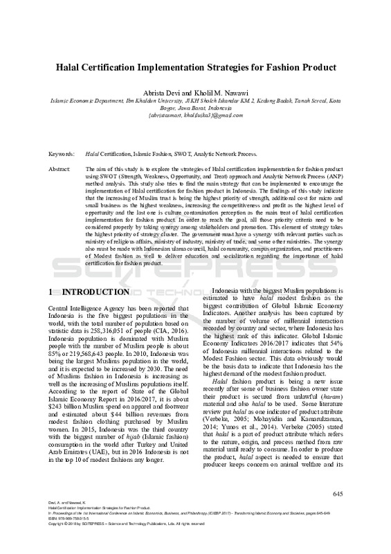 Halal Certification Implementation Strategies for Fashion Product.pdf