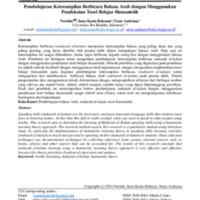 Pembelajaran Keterampilan Berbicara Bahasa Arab dengan Menggunakan Pendekatan Teori Belajar Humanistik.pdf