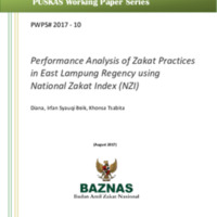 Performance Analysis of Zakat Practices in East Lampung Regency using National Zakat Index (NZI).pdf