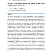 Strategi Pengelolaan Modal Csr Untuk Peningkatan Kesejahteraan Masyarakat.pdf