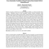 Peran Stakeholder Pendidikan Sebagai Penjamin Mutu Sekolah PAUD di TKQ Baitul Izzah.pdf