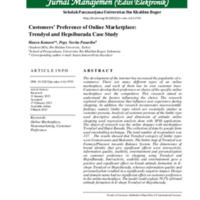 Customers' Preference of Online Marketplace Trendyol and Hepsiburada Case Study.pdf