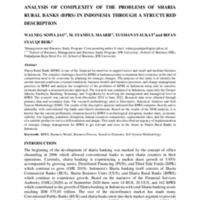 ANALYSIS OF COMPLEXITY OF THE PROBLEMS OF SHARIA RURAL BANKS (BPRS) IN INDONESIA THROUGH A STRUCTURED.pdf