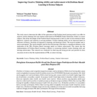 Improving Creative Thinking Ability and Achievement with Problem-Based Learning in Science Subjects.pdf
