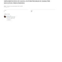 Implementation of School Culture Program in Character Education Strengthening.pdf