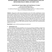 KONSEP MODEL PENGEMBANGAN INSTRUKSIONAL DALAM MENGEMBANGKAN MEDIA SENSORY PATH.pdf