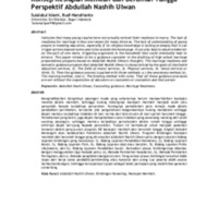 Konsep kesiapan menikah dan berumah tangga perspektif Abdullah Nashih Ulwan.pdf
